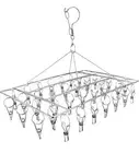 40/55 Pegs Stainless Steel Laundry Sock Underwear Clothes Dryer Rack Hanger AU