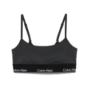 [Calvin Klein Sport] Calvin Klein Sport Logo-underband Sports Bra L BLACK