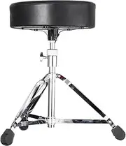 Perfeclan Drum Throne Drum Stool,Strong Load Bearing Comfortable Padded Height Adjustable Drum Chair