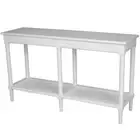 Coastal White Long Console 80cmsh