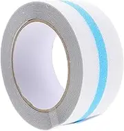 MUSISALY Slip Glow the Dark Tape for Stairs High Visibility Safety Strips Peva Non Skid Flooring Blue Conspicuity Tape for Indoor Use