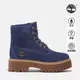 Timberland 女款深藍色 Stone Street 防水六吋靴|A62PVEP3