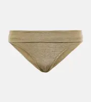 [Heidi Klein] Heidi Klein Ecuador metallic bikini bottoms AU 8 green