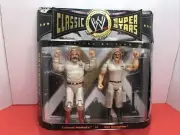WWE Classic Superstars Colonel Mustafa Vs SGT Slaughter Action Figures 2006 JP
