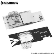 BARROW GPU Block for MSI 3090 3080 TI RTX GAMING X,TRIO 10G 24G BS-MSG3090M-PA B