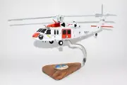 MH-60S (Knighthawk), HSC-3 Merlins 166296, 16" Mahogany Scale Model
