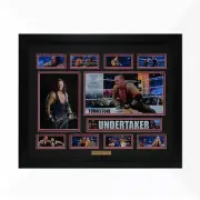 Undertaker WWE Signed & Framed Memorabilia - Black/Red Limited Edition