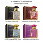 4 Arabic perfumes (100ml), unisex perfumes, fresh, gentle, charming and awakeni