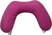 FashionCha Manicure Armrest, Stable And Comfortable Hand Rest for Nails, Non-Slip, Multifunctional, Accessories, Manicure Pillow, Dark Pink