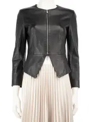 Black Lamb Leather Jacket