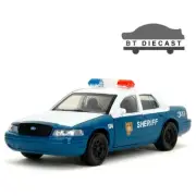 JADA THE WALKING DEAD RICK GRIMES FORD CROWN VICTORIA 1/32 BLUE / WHITE 35728