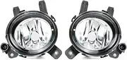 Car Fog Lights For B&MW F20 F21 F22 F23 F45 F46 F30 F31 F34 F32 F33 F36 63177248911 63177248912 Front Bumper Anti Fog Light Car Front Bumper Fog Light(Pair With LED M10)