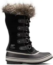 Sorel Women's Joan of Arctic Waterproof Snow Boots - Black / Quarry - US 9