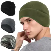 Winter Hats Thermal Fleece Running Caps Ear Warmer Cover Ski Windproof Soft Cap