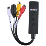 UCEC USB 2.0 Video Audio Capture Card Device Adapter VHS VCR TV to DVD Converter