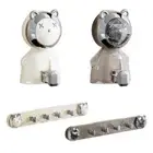 Towel Rack Wall Mounted Hooks Multi-Purpose Robe Coat Hangers