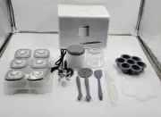NCVI Puree Baby Food Processor Glass Set, Mini Infant Food Maker Blender Mach...