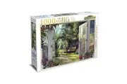 1000pc Harlington Family Childrens Jigsaw Puzzle Garden Doorway View 8y+ 69x50cm