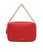 Michael Michael Kors Bryant Medium Pebbled Camera Crossbody Bag One size Red