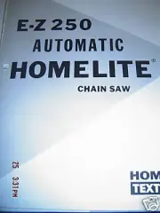 Homelite Ez 250 Automatic parts list