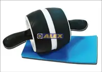 在飛比找Yahoo!奇摩拍賣優惠-(布丁體育)ALEX B-50 曲線健腹輪 台灣製造 內附跪