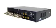 Premium Quad CCTV Video Processor With Picture-In-Picture + Audio + IR Remote