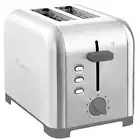 KENMORE Wide Slot Toaster 850-Watt 2-Slice Cool-Touch Silver/Stainless Steel