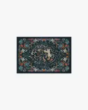 60' x 90' | Machine Washable Runner Rug | Kid & Pet Friendly | Indoor Rug | Dreamweaver Blue Multicolour Flatwoven Rug by Iris Apfel | Ruggable