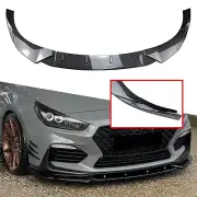 FRONT SPLITTER Carbon Fiber Look FOR HYUNDAI I30N MK3 HATCHBACK / FASTBACK 17-19