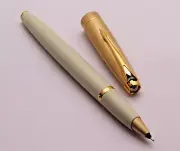 Parker Opal Rollerball Pen Honey White & Gold VINTAGE NEW OLD STOCK