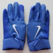 Nike Vapor Jet 8.0 Football Gloves Youth Medium Game Royal/White