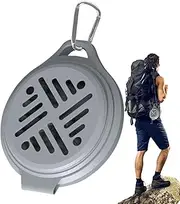 Outdoor Coil Holder, Coil Holder - Fly Zapper Silicone Bracket, Portable Coil - Harden Owner Fly Operator with Carabiner for Camping - Hiking Picnic
