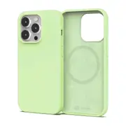 REDEFINE Liquid Silicone Case Cover with Magnetic Ring for iPhone 16 Pro Magsafe - Mint Green