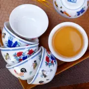 One Piece Traditional Craft Porcelain Tea Cup China Dehua Ceramic Kungfu Tea Cup