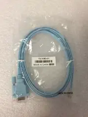 1PC NEW CISCO CONSOLE Cable 1.80m 6Ft RJ45 to DB9 Baby Blue 72-3383-01