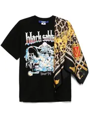 [Junya Watanabe] Silk Scarf Black Sabbath Tee