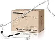 A-Premium Power Steering Hose Pressure Hose Line Assembly Compatible with Saab 9-3 1999-2002, 9-3 2003 2.0L, From Pump, Replace# 5061833