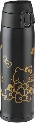 Zojirushi Stainless Steel Vacuum Insulated Mug, 16-Ounce, Hello Kitty Black