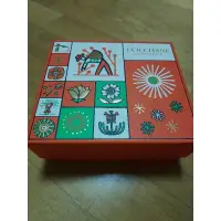在飛比找蝦皮購物優惠-歐舒丹禮物盒 禮盒 禮品盒 紙盒 節日款 限量橘色