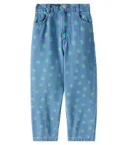 [The New Society] The New Society Smiley printed jeans Y 16 blue