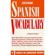 Barron's Spanish Vocabulary Paperback