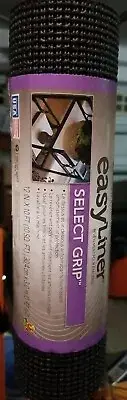 Duck Brand Select Grip EasyLiner Shelf Liner: 12 in. x 120 in. (Black)