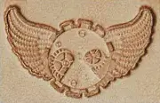 Steampunk Time Fly's Craftool 3-D Stamp Tandy Leather 8670-00
