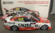 1:18 2017 Lowndes / Richards Sandown Retro Holden VF Commodore BRAND NEW