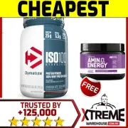 DYMATIZE ISO 100 20 SERVINGS // WPI WHEY ISOLATE HYDROLYZED @