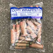 N.F String & Son Crimped Assorted Coin Wrappers - 36 Count
