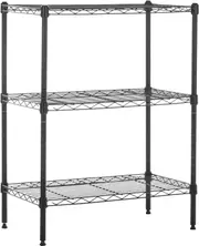 3 Shelf Adjustable Heavy Duty Storage Shelving