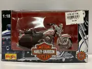 Harley Davidson 1997 MAISTO FLSTS Heritage Springer 1:18 Scale Die Cast Bike