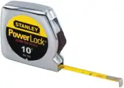 (PACK OF 3) Stanley Hand Tools 33-115 10' x 1/4" PowerLock Pocket Tape Rule