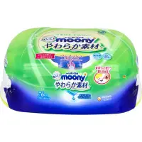 在飛比找Yahoo!奇摩拍賣優惠-【JPGO】日本製 嬌聯 moony 99%純水 嬰兒濕紙巾